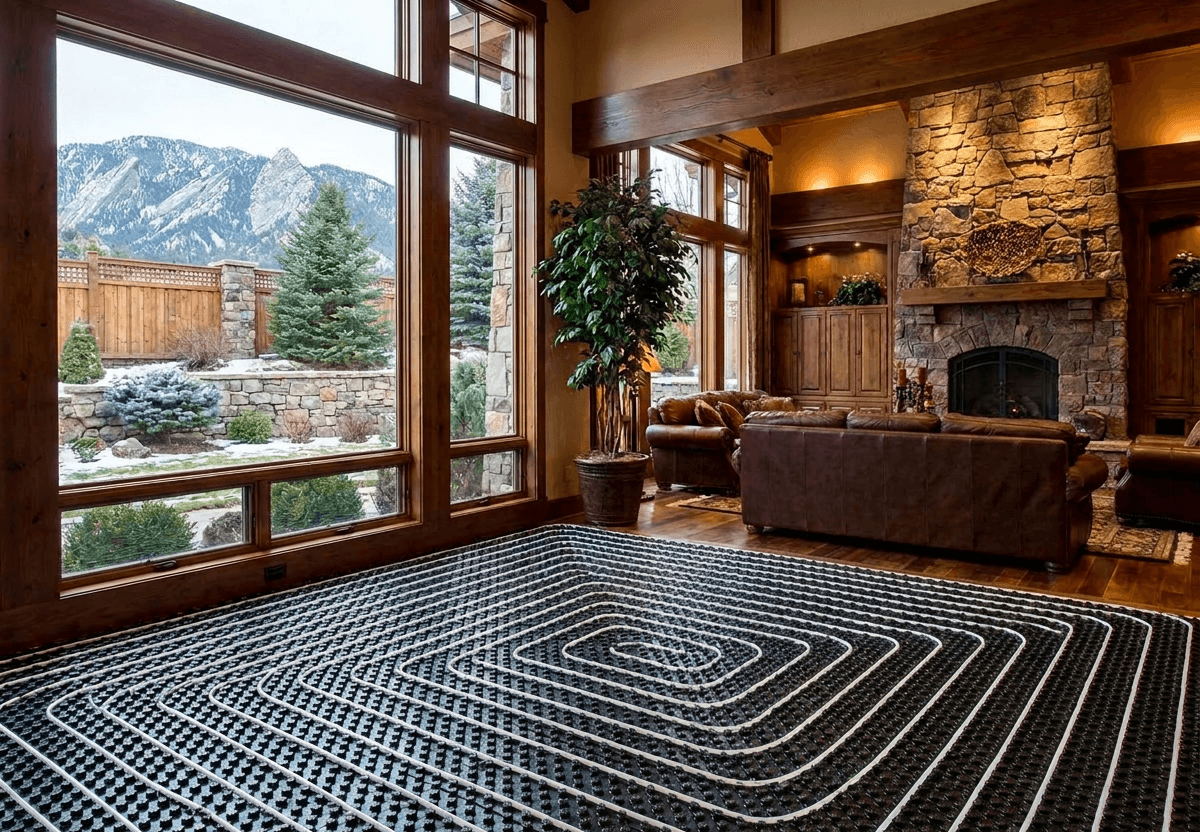Whole-Home Radiant Floors