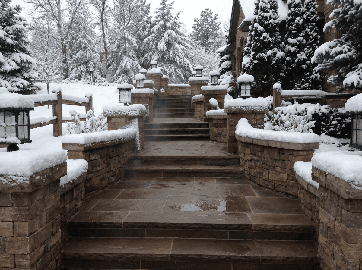 Heated Entry Stairs