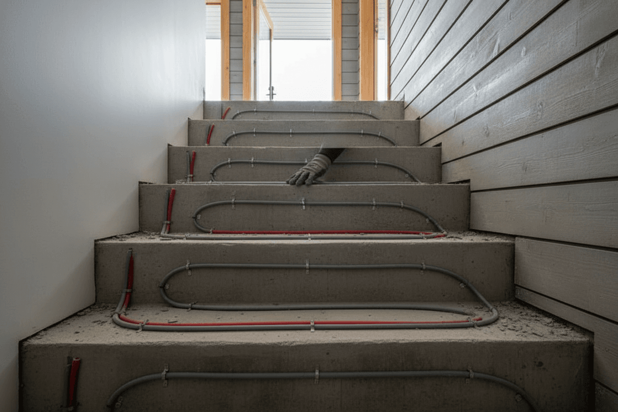 Heated Entry Stairs