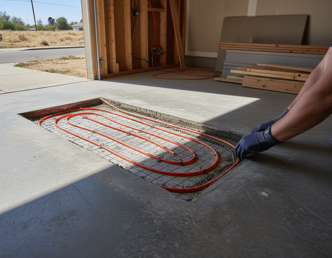 Heated Garage Slabs