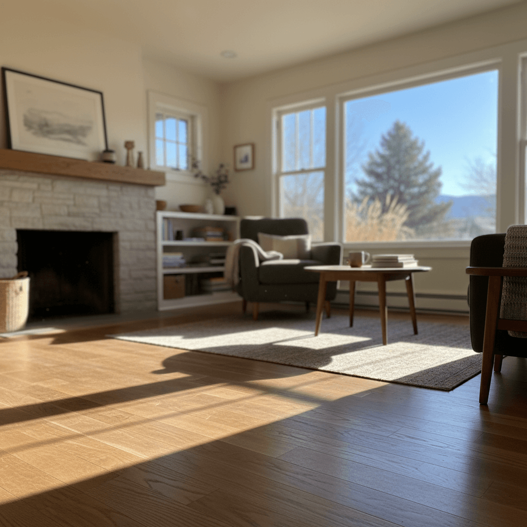 Newly completed radiant heat systems work